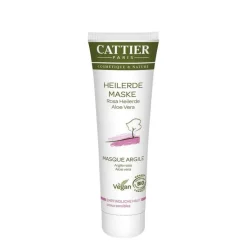 Cattier Masque Argile rosa Heilerde Maske für empfindliche Haut, 100 ml