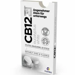 CB12 boost Eucalyptus white Kaugummi, 10 St