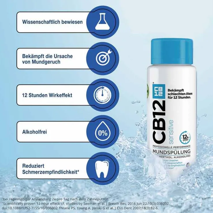 CB12 sensitive Mund Spüllösung, 500 ml