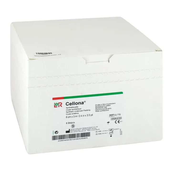 Cellona Synthetikwatte 6cmx3m steril, 8 St
