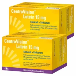 Centrovision Lutein 15 mg Kapseln , 2x90 St
