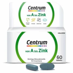 Centrum A-Zink Tabletten, 60 St