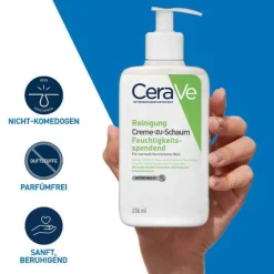 Cerave Creme-zu-Schaum Reinigung, 236 ml