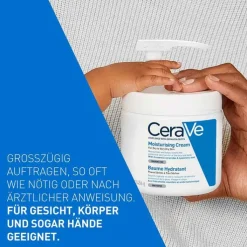 Cerave Feuchtigkeitscreme Pumpe, 454 g