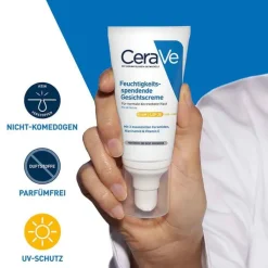Cerave feuchtigkeitsspendende Gesichtscreme SPF 30, 52 ml