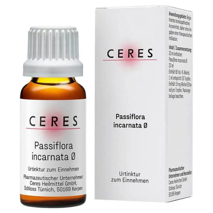 CERES Passiflora incarnata Urtinktur, 20 ml