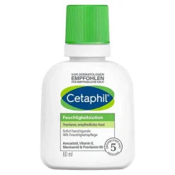 Cetaphil Feuchtigkeitslotion für trockene, empfindliche Haut, 60 ml