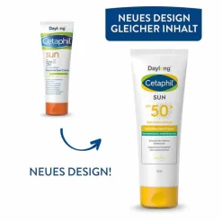 Cetaphil Sun sensitive Gel-Creme SPF 50 + Sonnenschutz, 100 ml