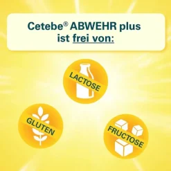 Cetebe Abwehr plus Vitamin C + Vitamin D3 + Zink Kapseln, 60 St