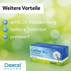 CetiDex 10 mg Filmtabletten, 50 St