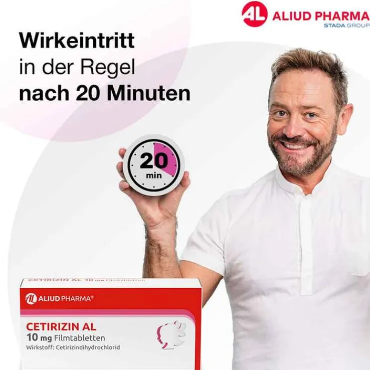 CETIRIZIN AL 10 mg Filmtabletten, 50 St