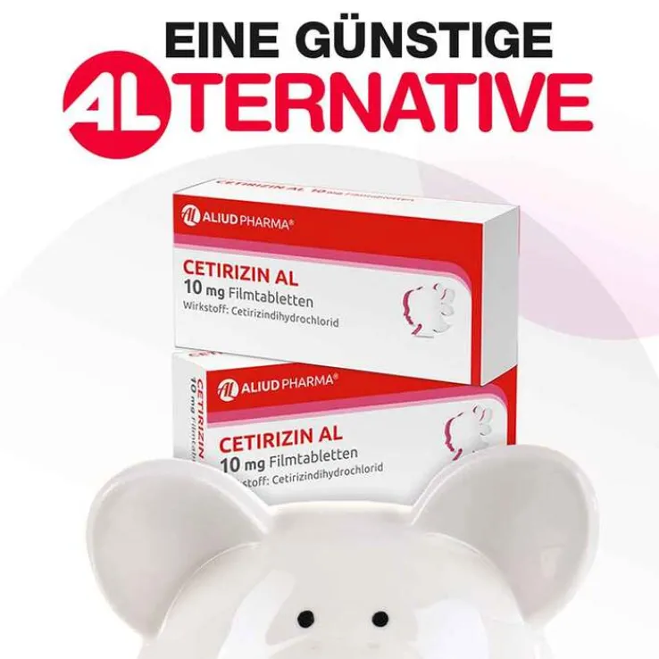CETIRIZIN AL 10 mg Filmtabletten, 50 St
