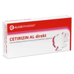 CETIRIZIN AL direkt Lutschtabletten, 7 St