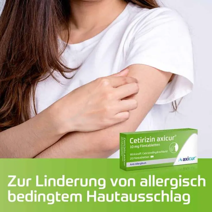 Cetirizin axicur® 10 mg Filmtabletten, 7 St