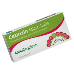 Cetirizin Micro Labs 10 mg Filmtabletten, 100 St