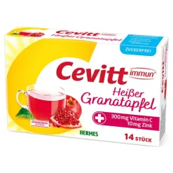 Cevitt immun heißer Granatapfel zuckerfrei Granulat , 14 St