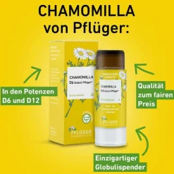 Chamomilla D6 Globuli Pflüger Dosierspender, 10 g