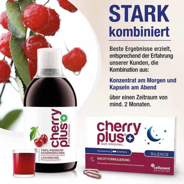 Cherryplus Das Original Silence Kapseln, 180 St