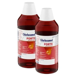 Chlorhexamed FORTE alkoholfrei 0,2 % Mundspülung, antibakteriell, 2x600 ml