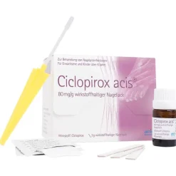 Ciclopirox acis 80 mg / g wirkstoffhalt.Nagellack, 6 g