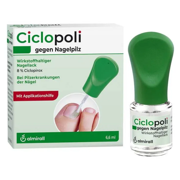 Ciclopoli gegen Nagelpilz mit Applikationshilfe, 6.6 ml