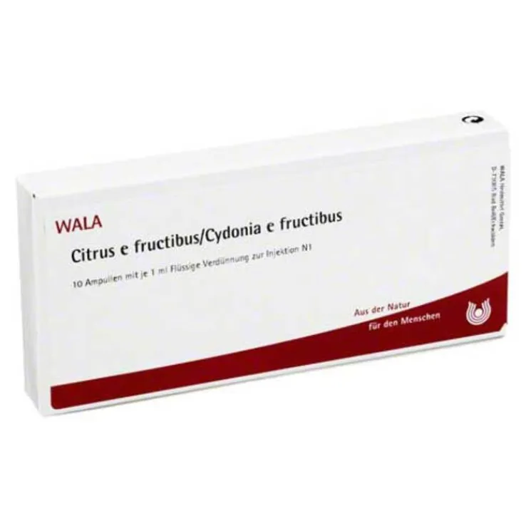 Citrus E Citrus e fructib. Cydonia e fructib. Ampullen, 10X1 ml