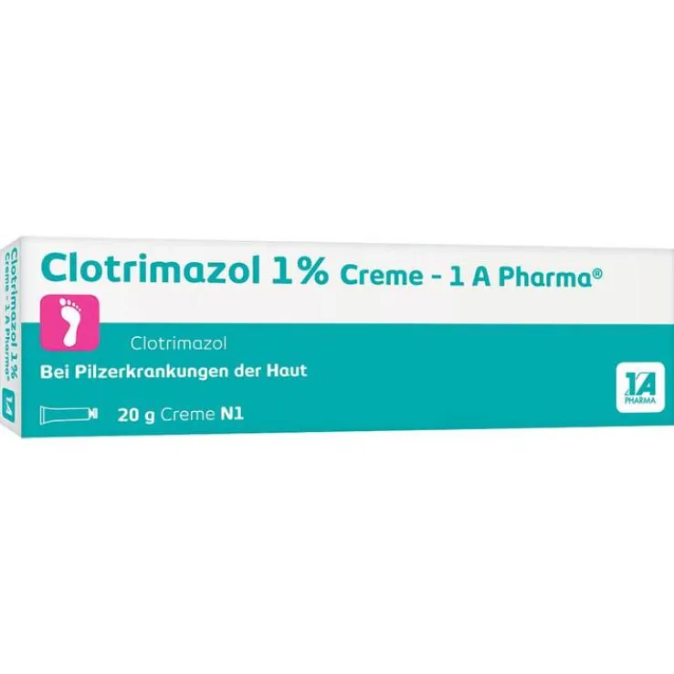 Clotrimazol 1% Creme 1A Phar, 20 g