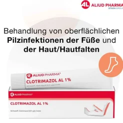 CLOTRIMAZOL AL 1% Creme, 50 g