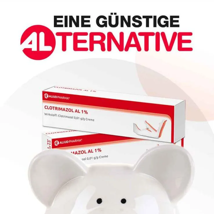 CLOTRIMAZOL AL 1% Creme, 50 g