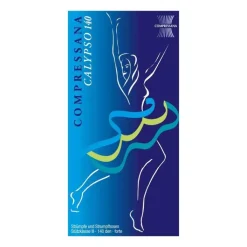 Compressana Calypso 140den Kniestrümpfe schwarz Größe 2, 2 St