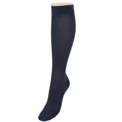 Compressana Twist Kniestrümpfe 38-40 nachtblau, 2 St