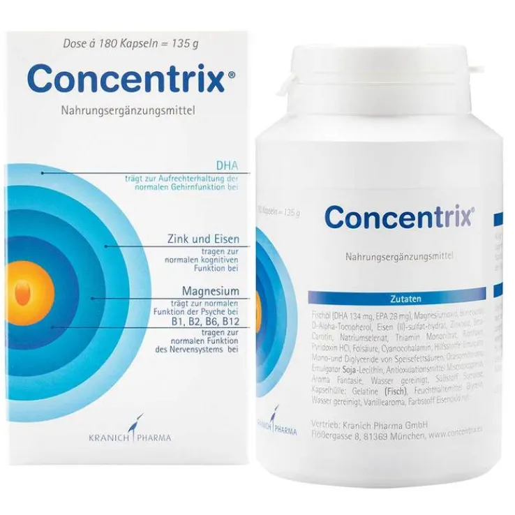 Concentrix Kapseln, 180 St