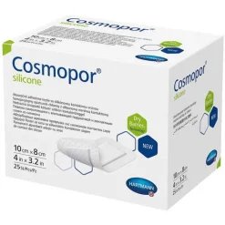 Cosmopor® silicone Wundverband 8x10 cm, 25 St