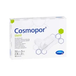 Cosmopor steril 5x7,2cm Cpc, 10 St