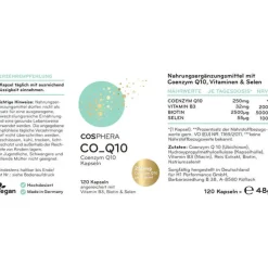 Cosphera Coenzym Q10 Kapseln 250 mg, 120 St