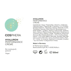 Cosphera Hyaluron Performance Creme, 50 ml
