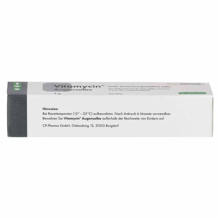CP Vitamycin Augensalbe für Tiere, 5 g