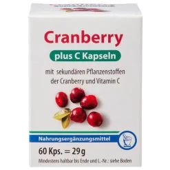 Cranberry + C Kapseln, 60 St