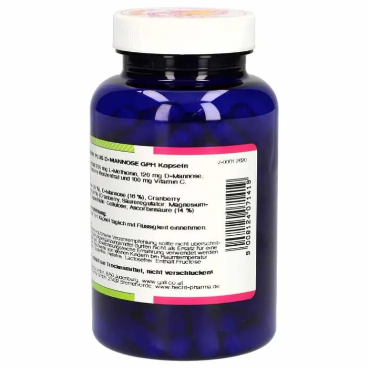 Cranberry Plus D-Mannose GPH Kapseln, 120 St