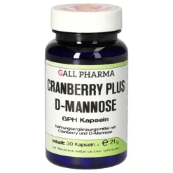Cranberry Plus D-Mannose GPH Kapseln, 30 St