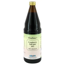 Cranberry Saft pur bio Vital, 750 ml