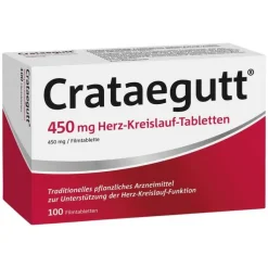 Crataegutt® 450 mg Herz-Kreislauf-Tabletten, 100 St