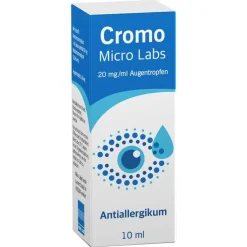 Cromo Micro Labs 20 mg / ml Augentropfen, 10 ml