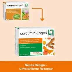Curcumin-loges Kapseln, 120 St