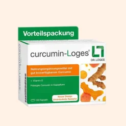 Curcumin-loges Kapseln, 120 St