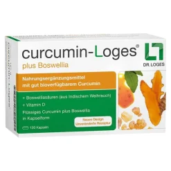Curcumin-Loges plus Boswellia Kapseln, 120 St
