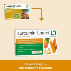 Curcumin-Loges plus Boswellia Kapseln, 60 St