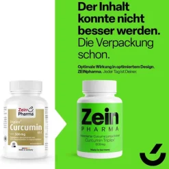 Curcumin-Triplex3 500 mg / Kap.95% Curcumin + Bioperin, 40 St