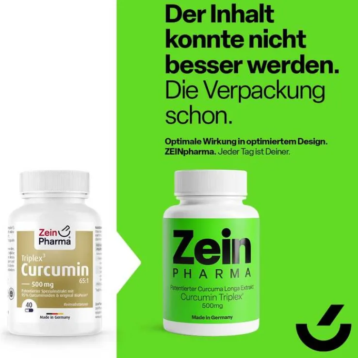 Curcumin-Triplex3 500 mg / Kap.95% Curcumin + Bioperin, 40 St