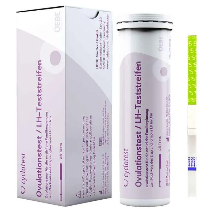Cyclotest Ovulationstest LH-Teststreifen, 25 St